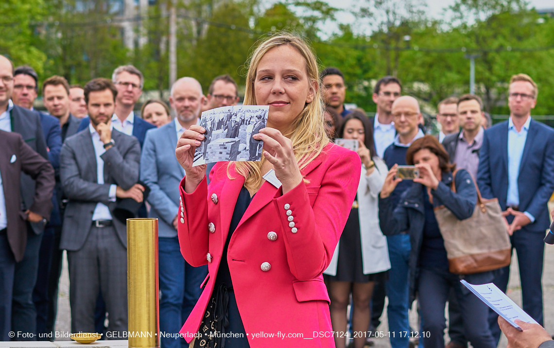 11. Mai 2017 - Grundsteinlegung für die LOGE und dem Kulturquadrat in Neuperlach